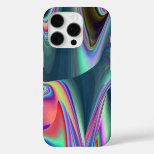 Spirit of Summer Breeze , Abstrakt 3D Rainbowart iPhone 16 Pro Hülle