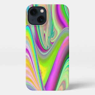 Spirit of Summer Breeze , Abstrakt 3D Rainbowart iPhone Hülle