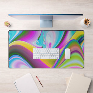 Spirit of Summer Breeze Abstrakt 3D Rainbowart Schreibtischunterlage