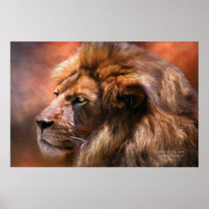 Spirit Of The Lion Art Poster / Imprimer