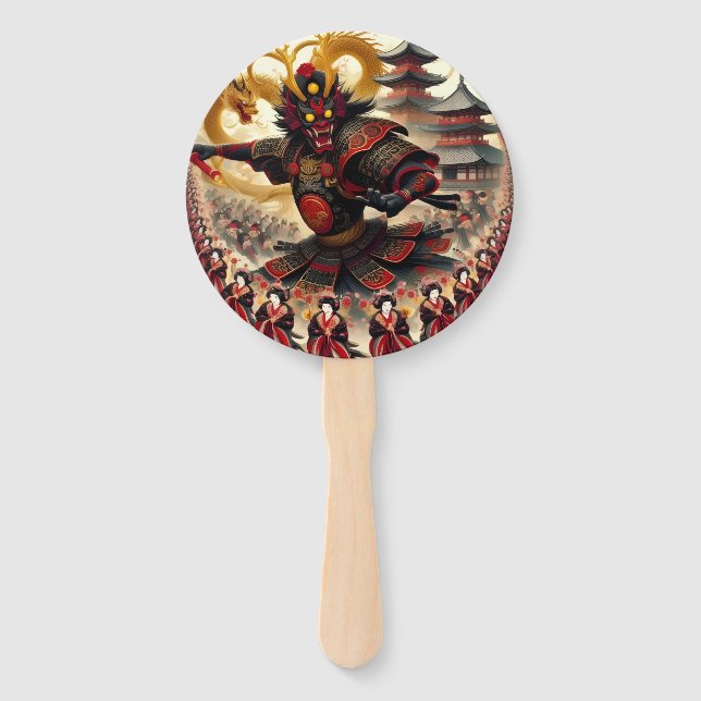Spirit of the Samurai  Fächer (Vorderseite)