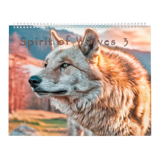 SPIRIT OF WOLVES ART #3 CALENDAR KALENDER (Titelbild)