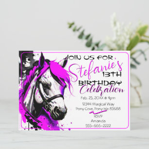 Spirit Pony 30 Anniversaire Invitation