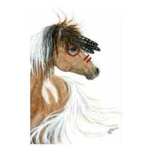 Spirit Pony Horse Poster par Bihrle