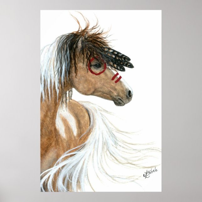 Spirit Pony Horse Poster par Bihrle (Devant)