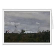 Spirit Pony mit Tepees