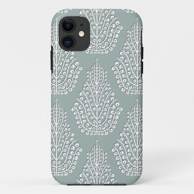 SPIRIT silber weiß Case-Mate iPhone Hülle (Rückseite)