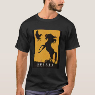 Spirit Stallion des Cimarron Minimalistisch Graphi T-Shirt