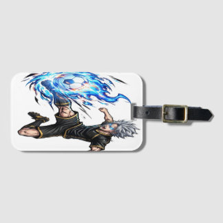 Spirit Striker Blue Energy Anime Fußball OC T-Shir Gepäckanhänger