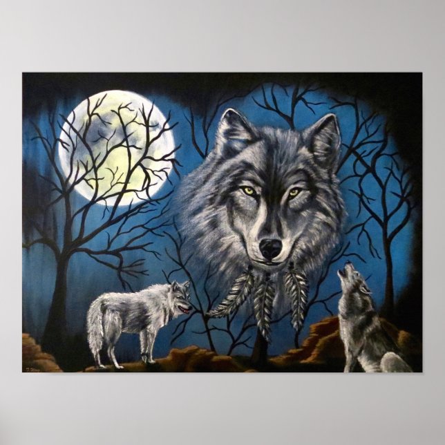 Spirit Wolf Poster (Vorne)
