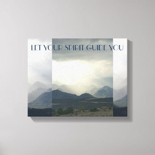 SPIRITANLEITUNG LEINWANDDRUCK (Vorderseite)