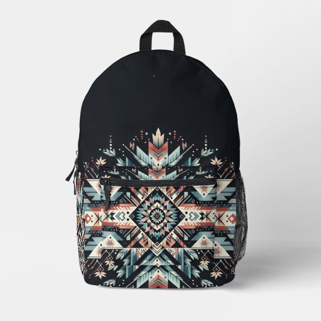 Spirited Nights Bedruckter Rucksack (Vorderseite)