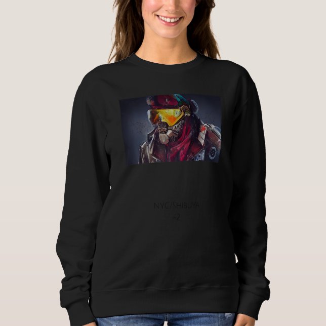 Spirits soul heart  dog wearing a uniform sweatshirt (Vorderseite)