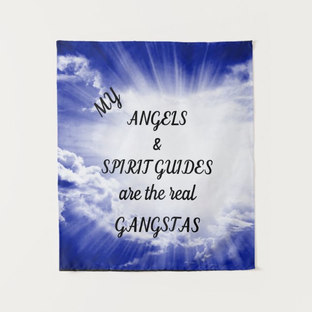 SPIRITUAL GANGSTAS WANDTEPPICH (Vorderseite)