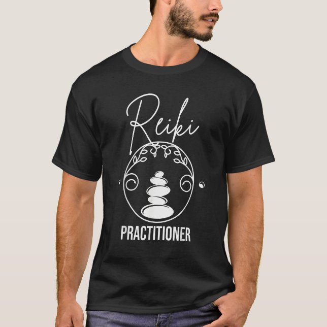 Spiritual Healing Chakra Meditation Reiki Practiti T-Shirt (Vorderseite)