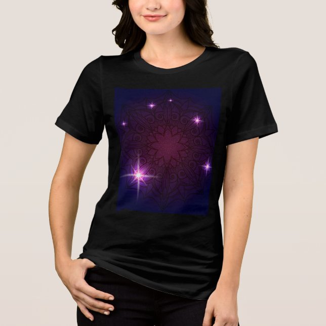 Spiritual mystic  Tri-Blend shirt (Vorderseite)
