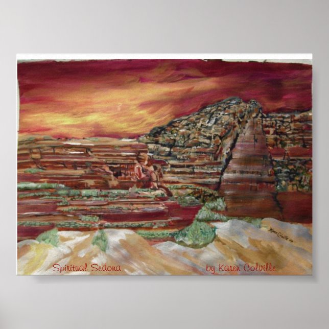 Spiritual Sedona Poster (Vorne)