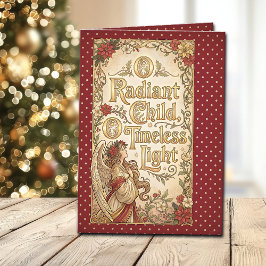 Spiritual Winter Blessing Karte