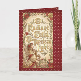 Spiritual Winter Blessing Karte