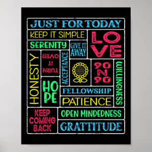 Spiritualer Drogenanonymous Garten  Poster