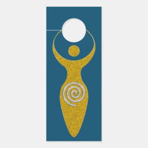 Spirituales Symbol - Göttin der Erde Gaya 1 Flamel Türanhänger