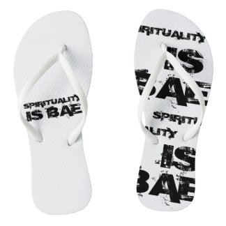 SPIRITUALITÄT IST BAE Flip Flops II