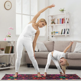 spirituell abstrakt yogamatte