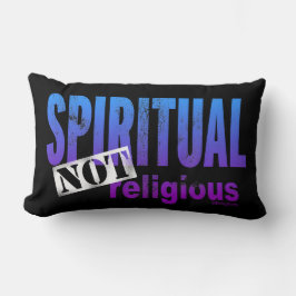 Spirituell, nicht religiös - Funny Yoga Geschenk s Lendenkissen