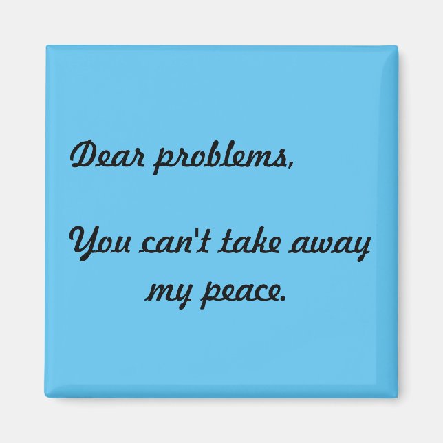 Spirituell Phantastisches Zitat-Magnet Magnet (Vorne)