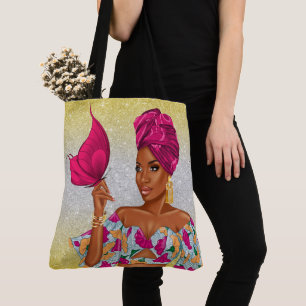 Spirituelle afroamerikanische Schönheit - Siehe Rü Tasche