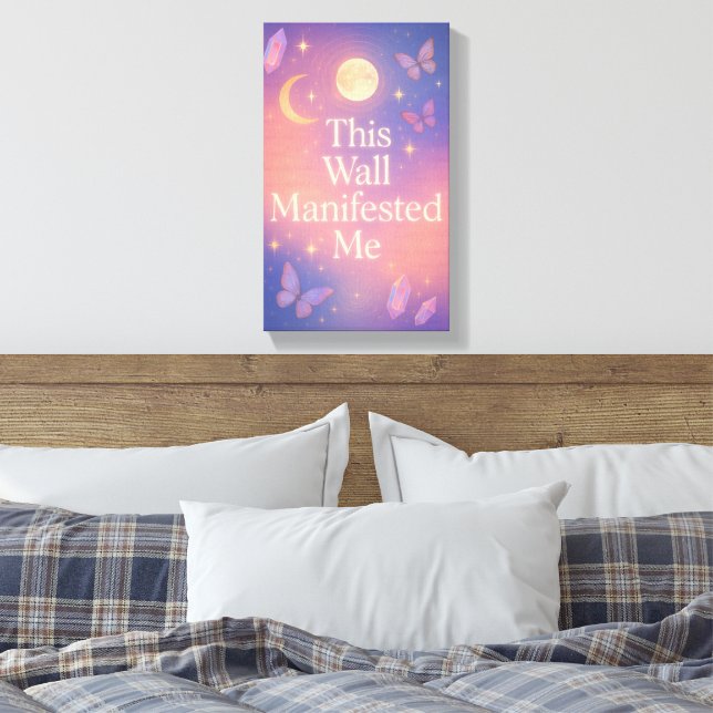 Spirituelle Art Dreamy Leinwand für ästhetische Rä (Insitu (Schlafzimmer))