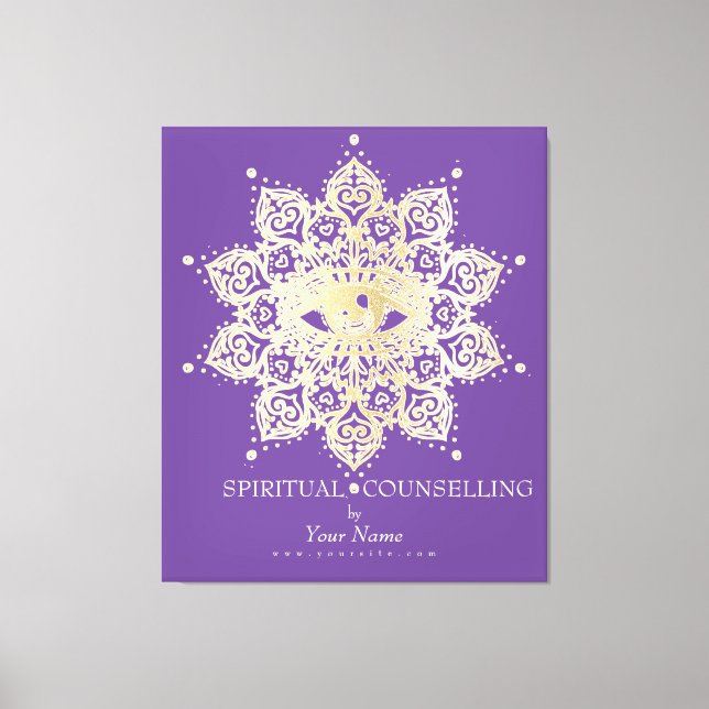 Spirituelle Beratung, Psychisch, Tarot - Leinwand (Vorderseite)