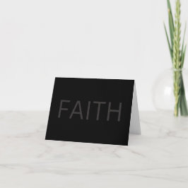 Spirituelle Bibel Verse Faith Karte