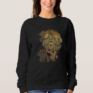 Spirituelle buddhistische Meditation Zen-Buddhismu Sweatshirt
