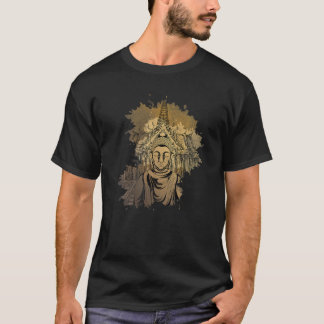 Spirituelle buddhistische Meditation Zen-Buddhismu T-Shirt