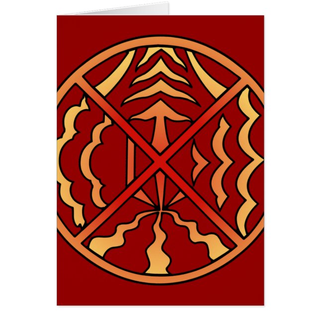 Spirituelle Card Native Art (Vorne)