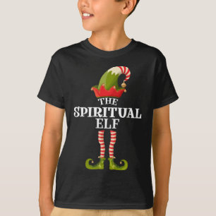 Spirituelle Elf Funny Christmas Matching Family T-Shirt