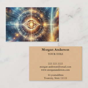 Spirituelle Energie Heiler Reiki Visitenkarte