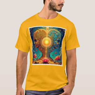 Spirituelle Erwachen Kunst T-Shirt