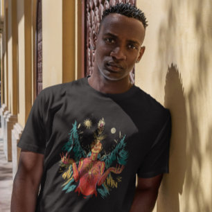 Spirituelle FrauenIllustration T-Shirt