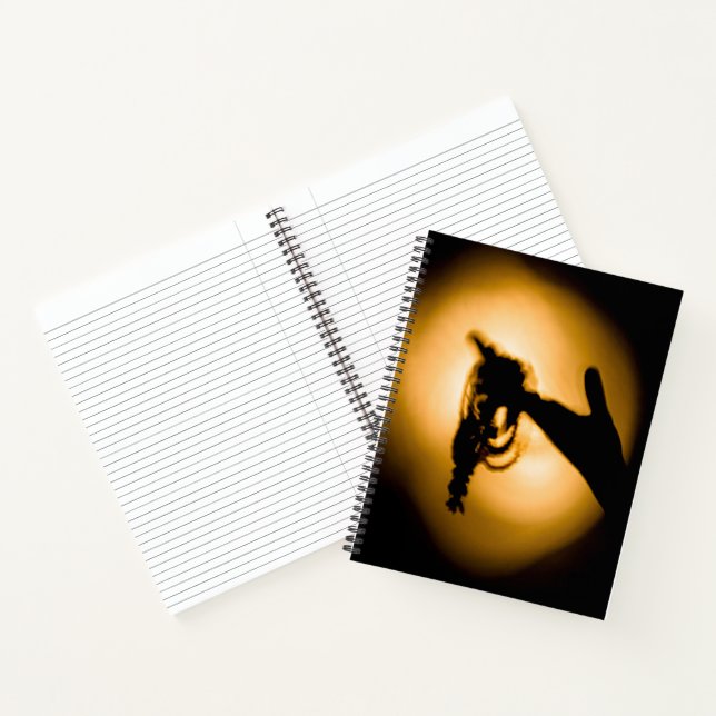 Spirituelle Handfotografie Notizbuch (Innenseite)