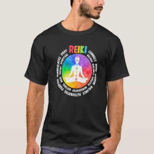 Spirituelle Heilung Holistische Heiler Meditation T-Shirt