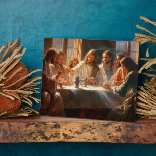 Spirituelle Jesus Plaque Fotoplatte