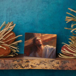 Spirituelle Jesus Plaque Fotoplatte