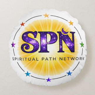 Spirituelle Kopfstütze Rundes Kissen