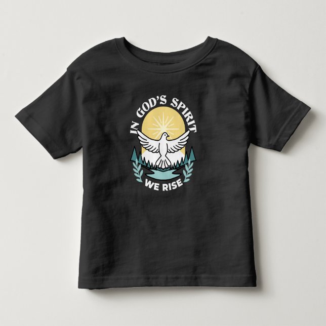 Spirituelle Kraft in Gott - Christlich Kleinkind T-shirt (Vorderseite)