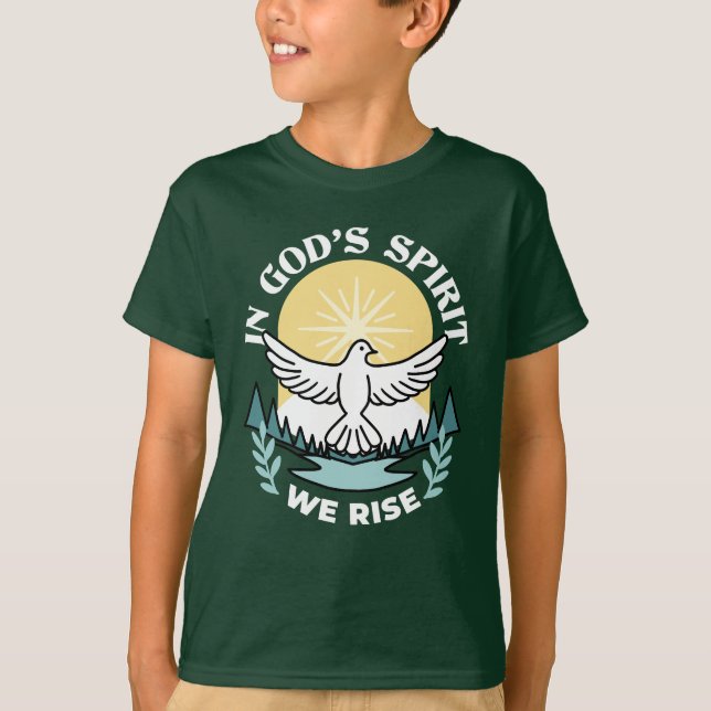 Spirituelle Kraft in Gott - Christlich T-Shirt (Vorderseite)