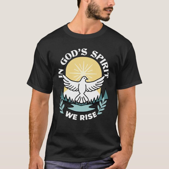 Spirituelle Kraft in Gott - Christlich T-Shirt (Vorderseite)