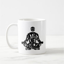 Spirituelle Meditation friedliche Kaffees Tasse
