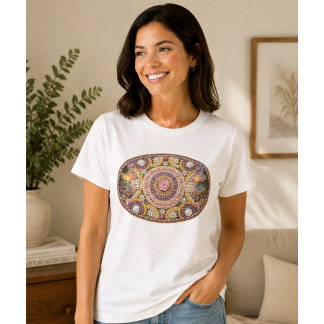 Spirituelle Nautilus-Ozean-Göttinnen-Kunst T-Shirt